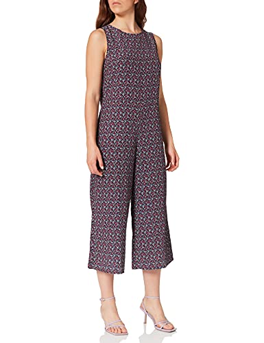 Mexx Damen Jumpsuit, Mehrfarbig (Leaves Printed 318185), (Herstellergröße: 44) von Mexx