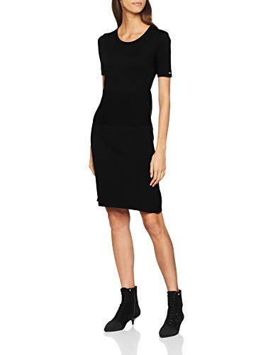 Mexx Damen Kleid, Schwarz (Black 300002), X-Large (Herstellergröße: XL) von Mexx