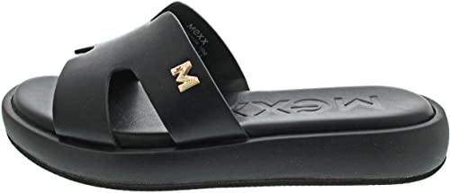 Mexx Damen Pantolette in Schwarz, Größe 38 von Mexx