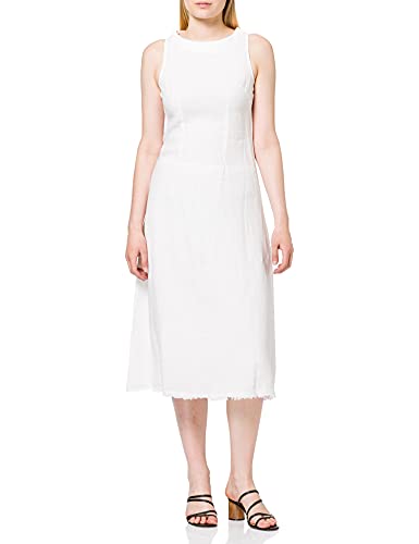 Mexx Damen Partykleid, Weiß (Bright White 110601), (Herstellergröße: 36) von Mexx