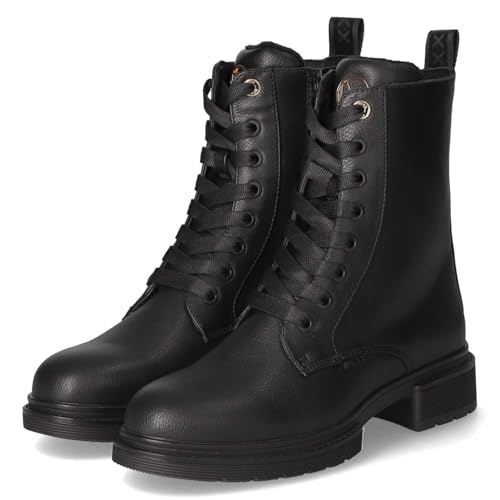 Mexx Damen Schnürstiefel in schwarz - Gr. 39 von Mexx