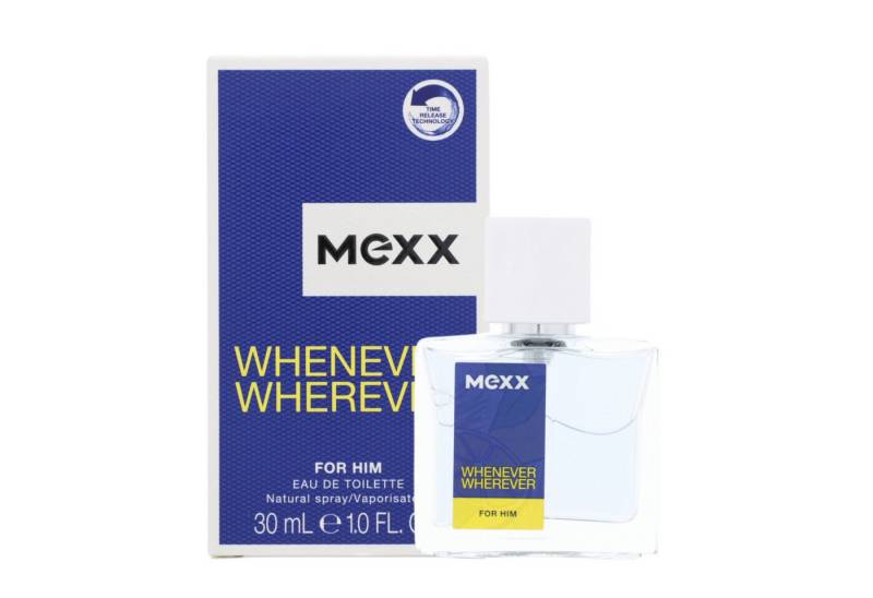 Mexx Eau de Toilette Mexx Whenever Wherever For Him EDT Belebendes Eau de Toilette 30ml Fri von Mexx