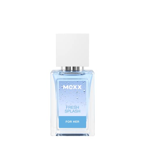 Mexx Fresh Splash For Her, Eau de Toilette, blumig-frischer Damenduft, Glasflakon mit Zerstäuber, 15 ml von Mexx