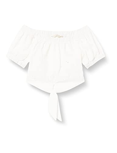 Mexx Girls Bluse, Off White, 110-116 von Mexx