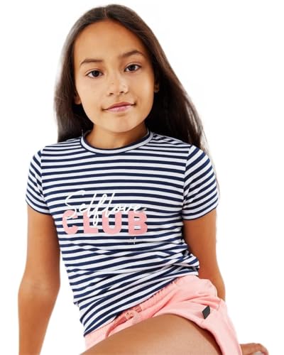 Mexx Girls T-Shirt, Off White, 110-116 von Mexx