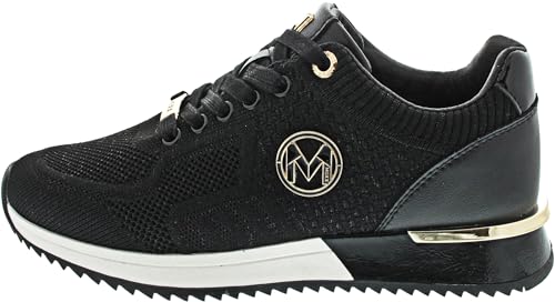 Mexx Gitte Glitter Sneaker Low Schwarz (38) von Mexx