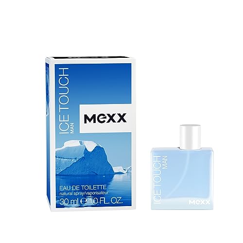 Mexx Ice Touch Man, Eau de Toilette Natural Spray, Erfrischend aromatisches Herren Parfüm mit Grapefruit, Zedern und Sandelholz, 1 er Pack (1 x 30ml) von Mexx