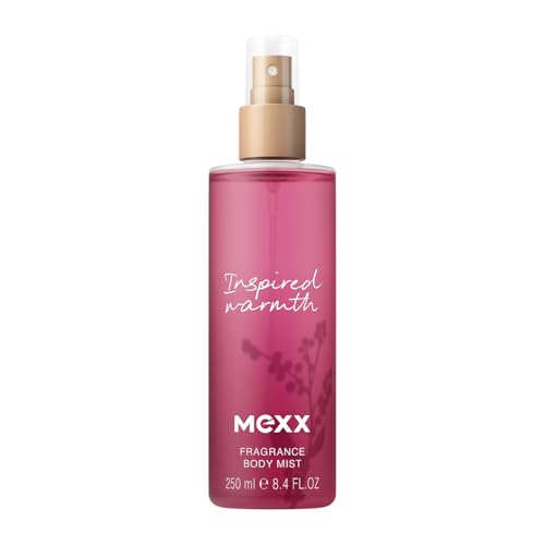 Mexx Inspired Warmth Body Mist für Frauen, fruchtiger-amber Duft für Frauen mit stimmungsaufhellenden Eigenschaften, 250 ml von Mexx