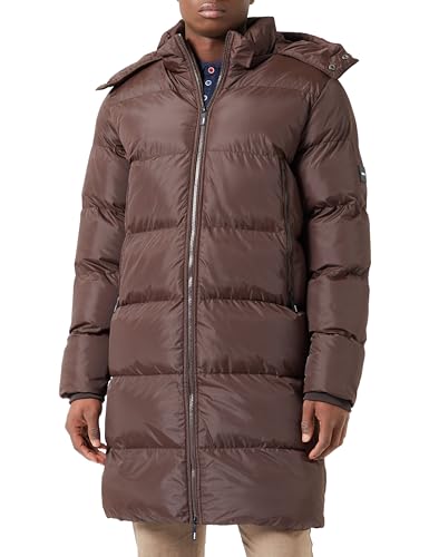 Mexx Men's Padded Puffer Parka, Cacao, M von Mexx