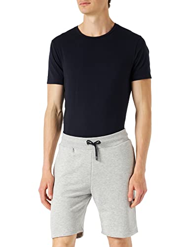 Mexx Men's Sweat Casual Shorts, Grey Melee, L von Mexx