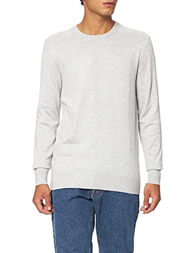 Mexx Mens Pullover Sweater, Grey Melee, XL von Mexx