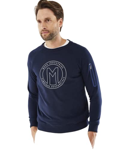 Mexx Mens Sweatshirt, Navy, M von Mexx