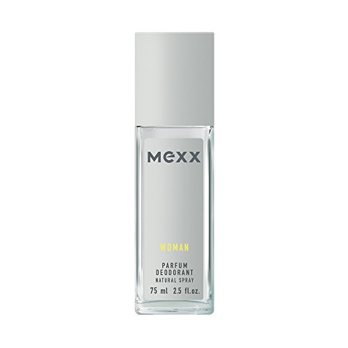 Mexx Woman – Parfüm Deodorant Natural Spray – Blumig-frisches Damen Deo mit Zitrone, Rose und Jasmin – 1er Pack (1 x 75ml) von Mexx