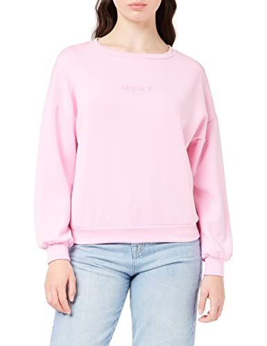 Mexx Women's Crewneck Sweater Sweatshirt, Prism Pink, S von Mexx