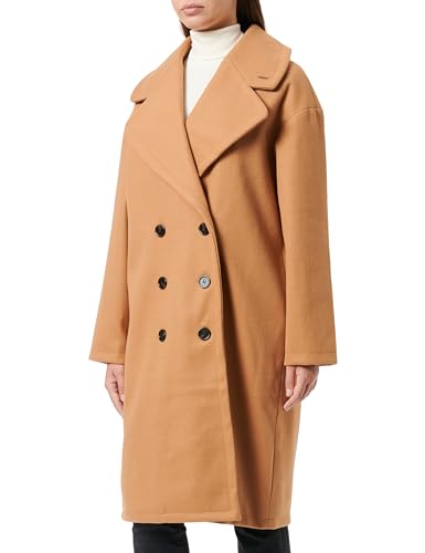 Mexx Women's Midi Length Coat Jacket, Camel, XS von Mexx