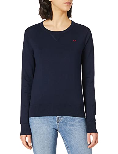 Mexx Womens Round Neck Ilona Pullover Sweater, Dark Sapphire (Navy), S von Mexx