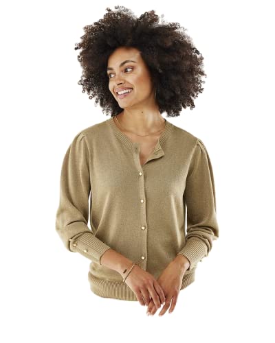 Mexx Womens Strickjacke, Dark Sand, M von Mexx