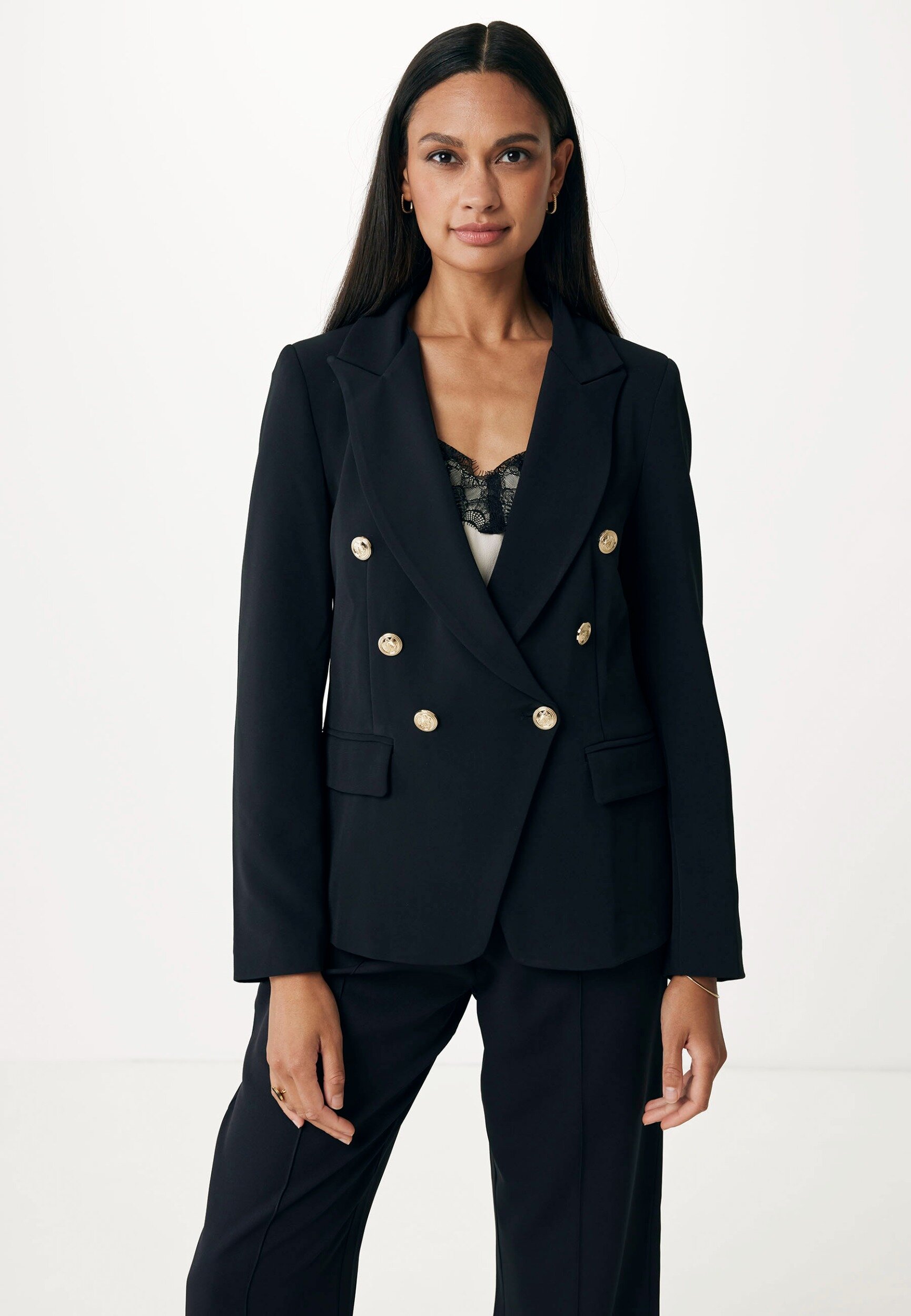 Mexx XX Anouk Double Breasted Blazer Black von Mexx