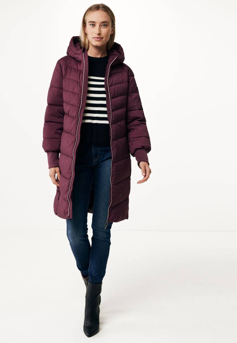 Midi Length Padded Jacket Burgundy von Mexx