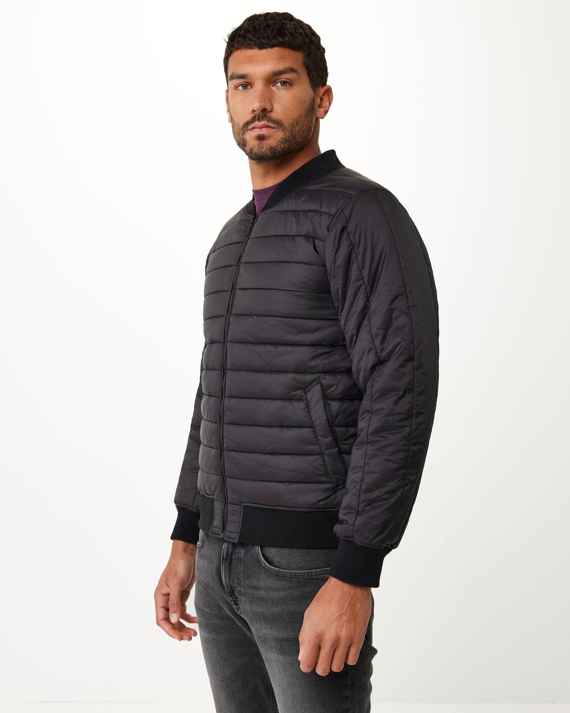 Nylon bomber Black von Mexx