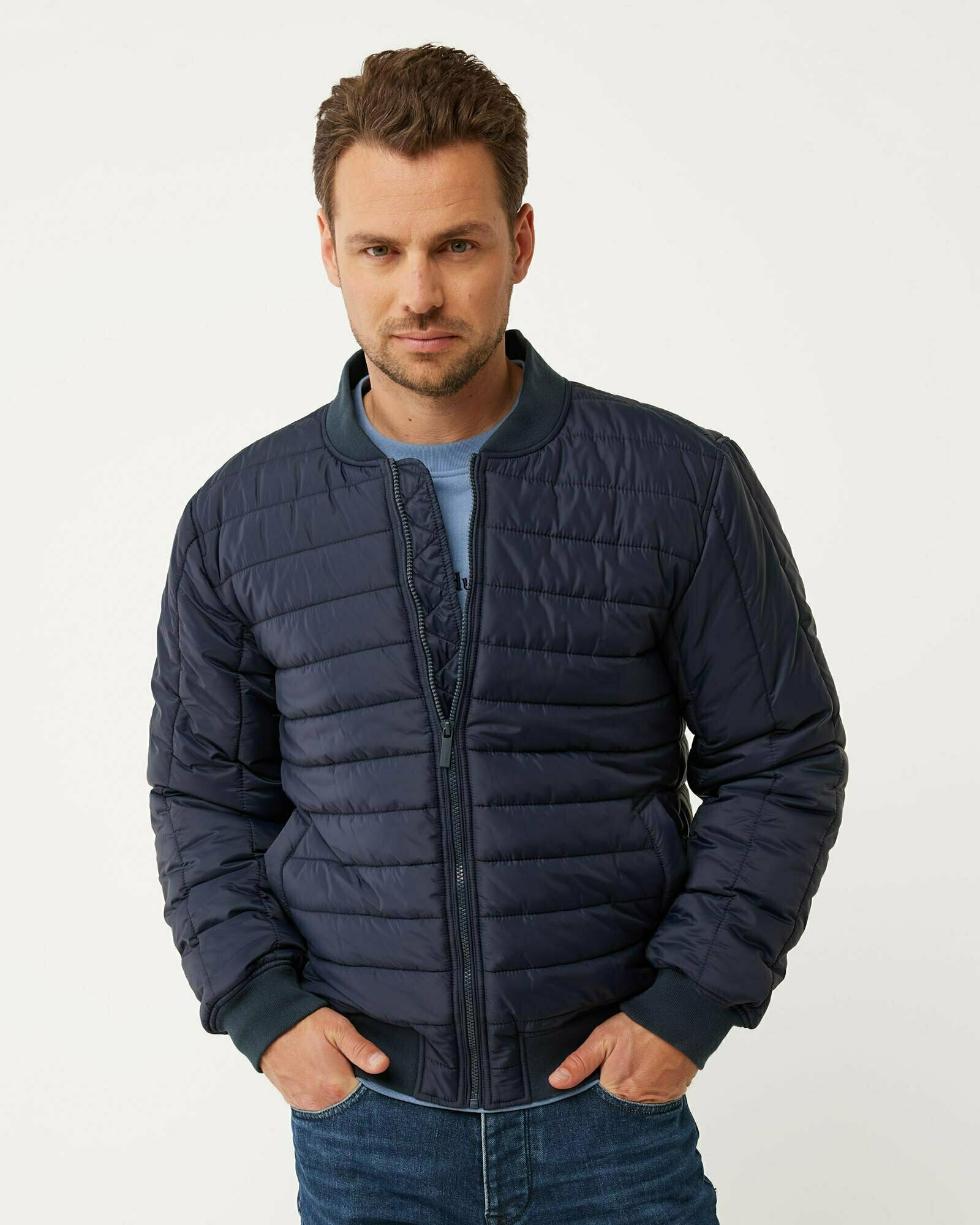 Nylon bomber Navy von Mexx