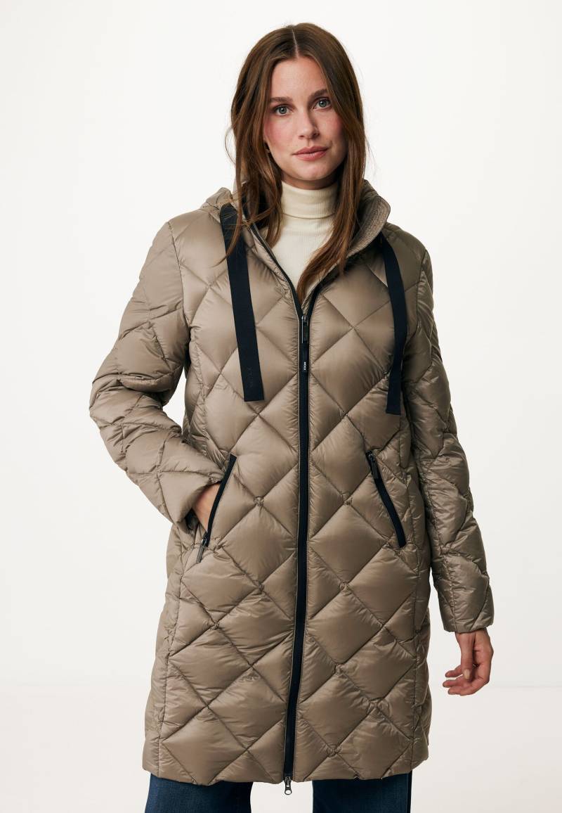 Padded jacket with detachable hood Light Taupe von Mexx