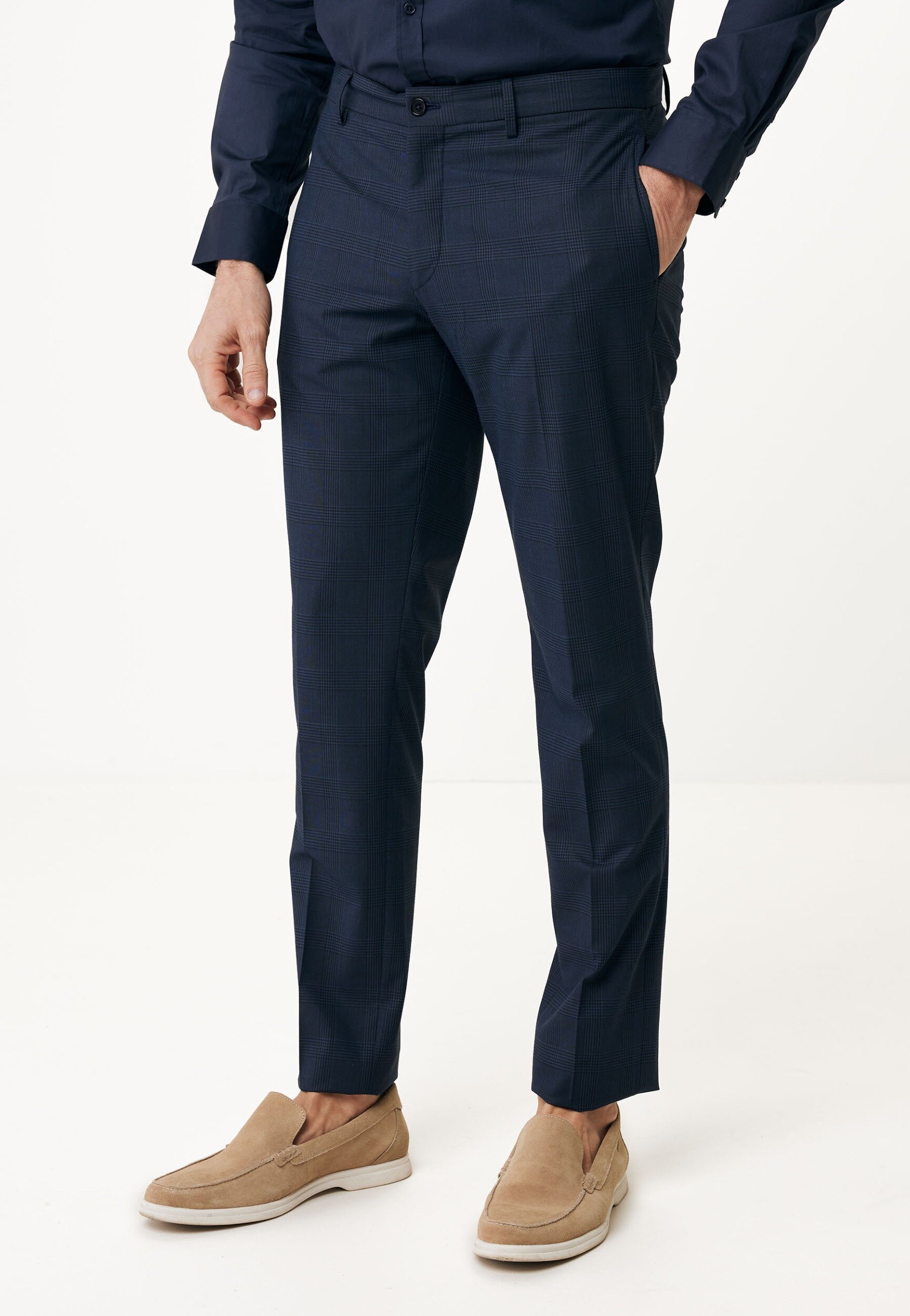 Pantalon Kariert Navy von Mexx