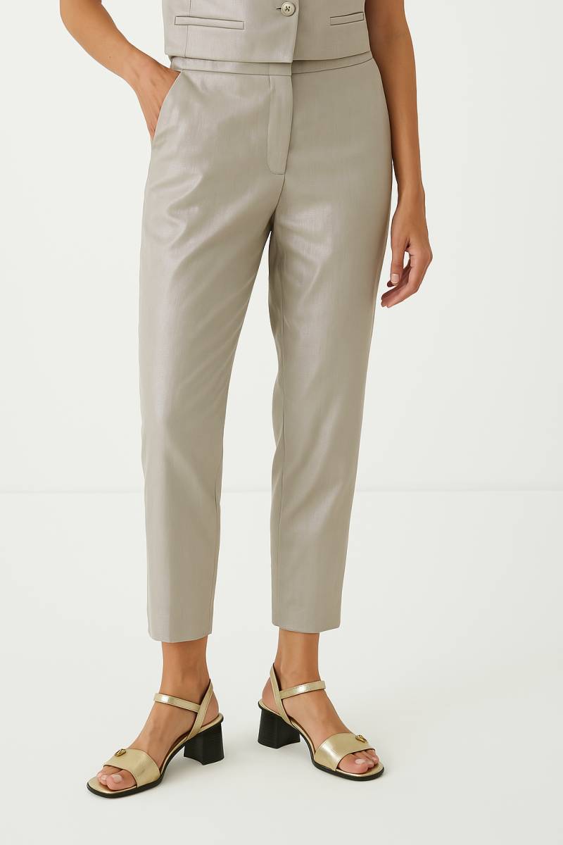 Pants Coated Cashmere Sand von Mexx