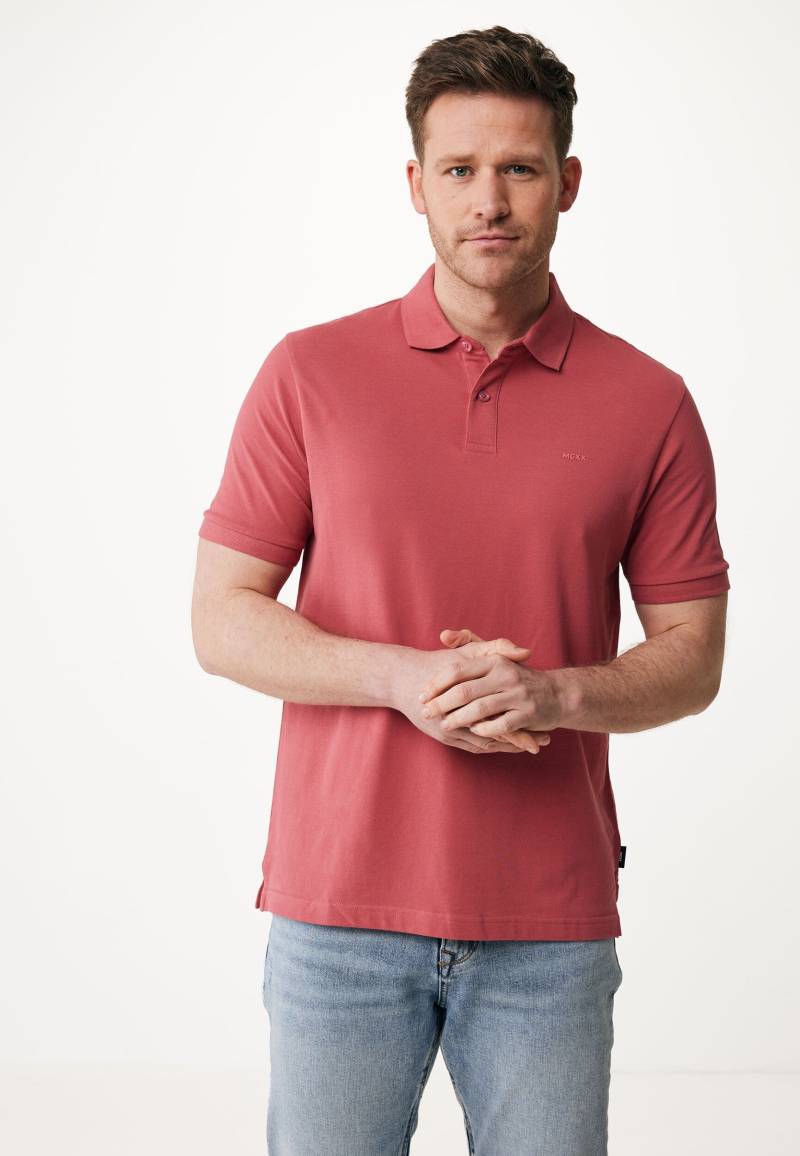 Peter Basic Pique Polo Dusty Red von Mexx
