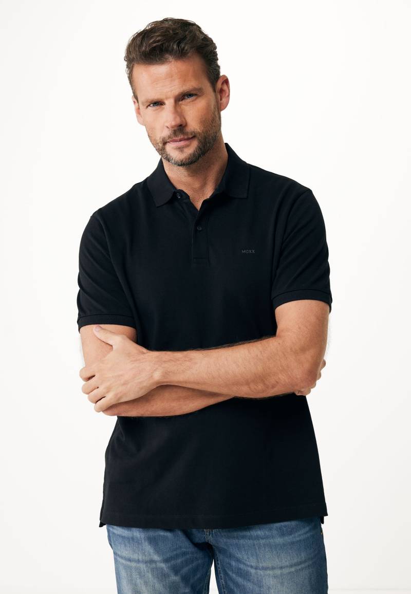 Peter Basic Pique Polo Regular Fit Black von Mexx