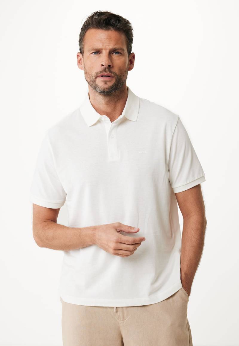 Peter Basic Pique Polo Regular Fit Off White von Mexx