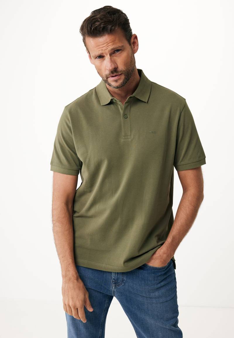 Peter Basic pique polo regular fit Mid Green von Mexx