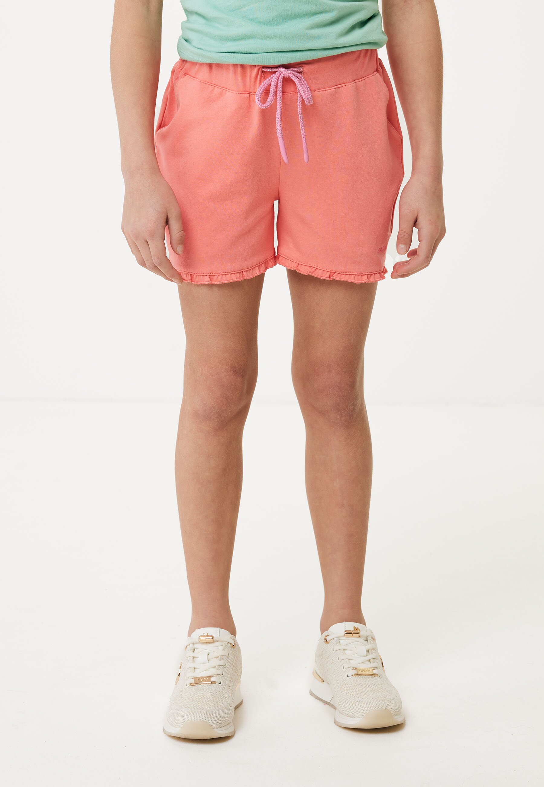 Ruffle Shorts Coral von Mexx