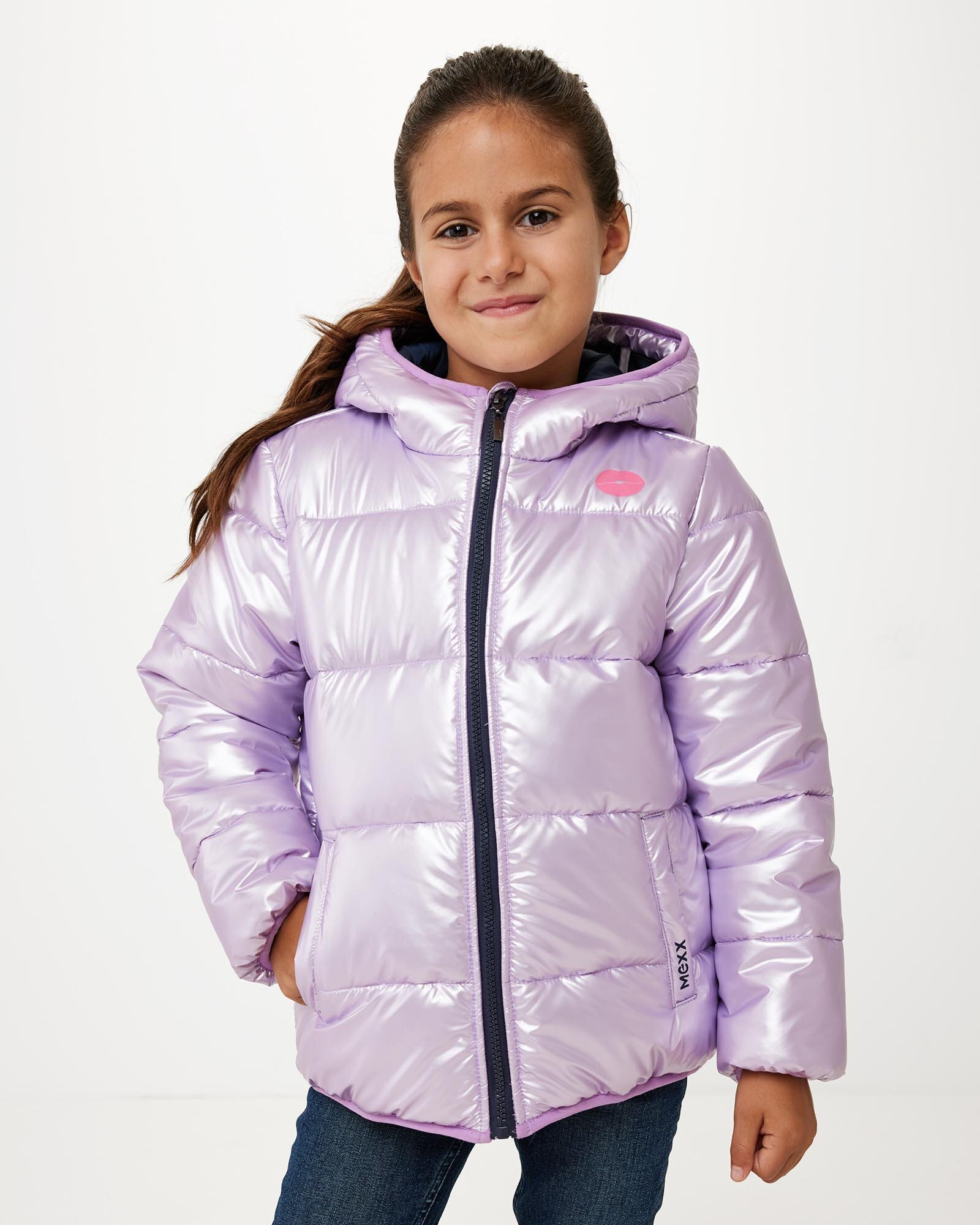 Shiny padded bear jacket Lilac von Mexx