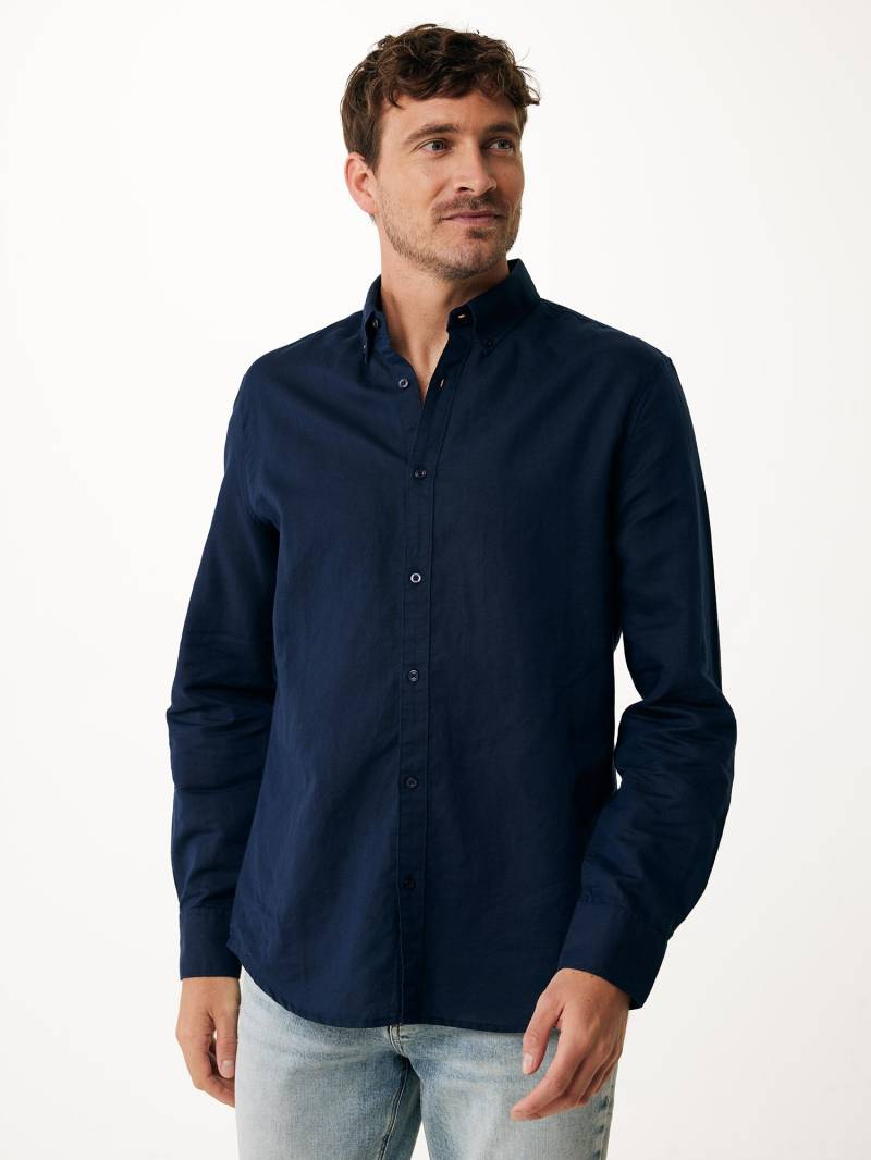Shirt Caleb Linen Navy von Mexx
