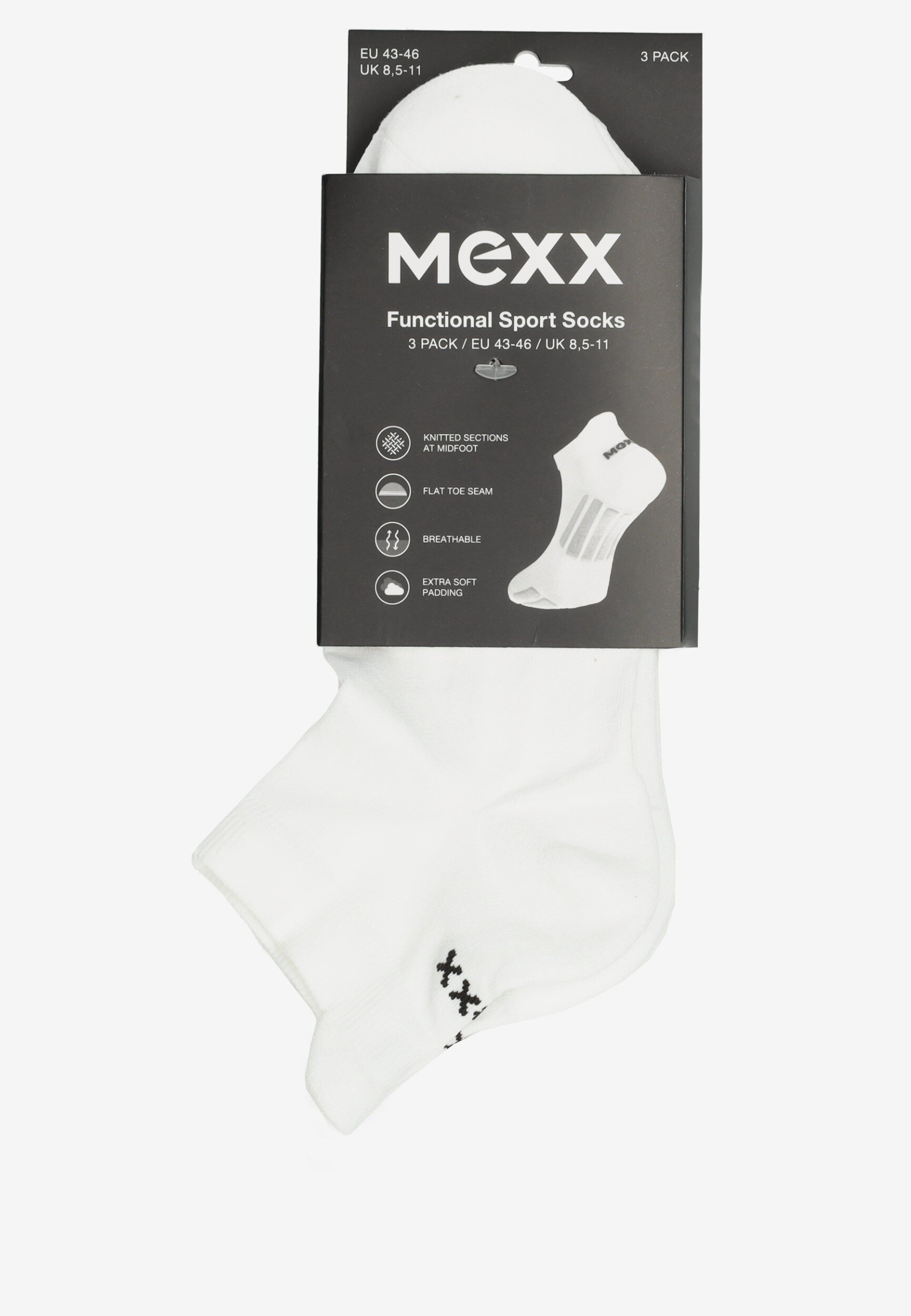 Sportsocks (3-pack) White von Mexx