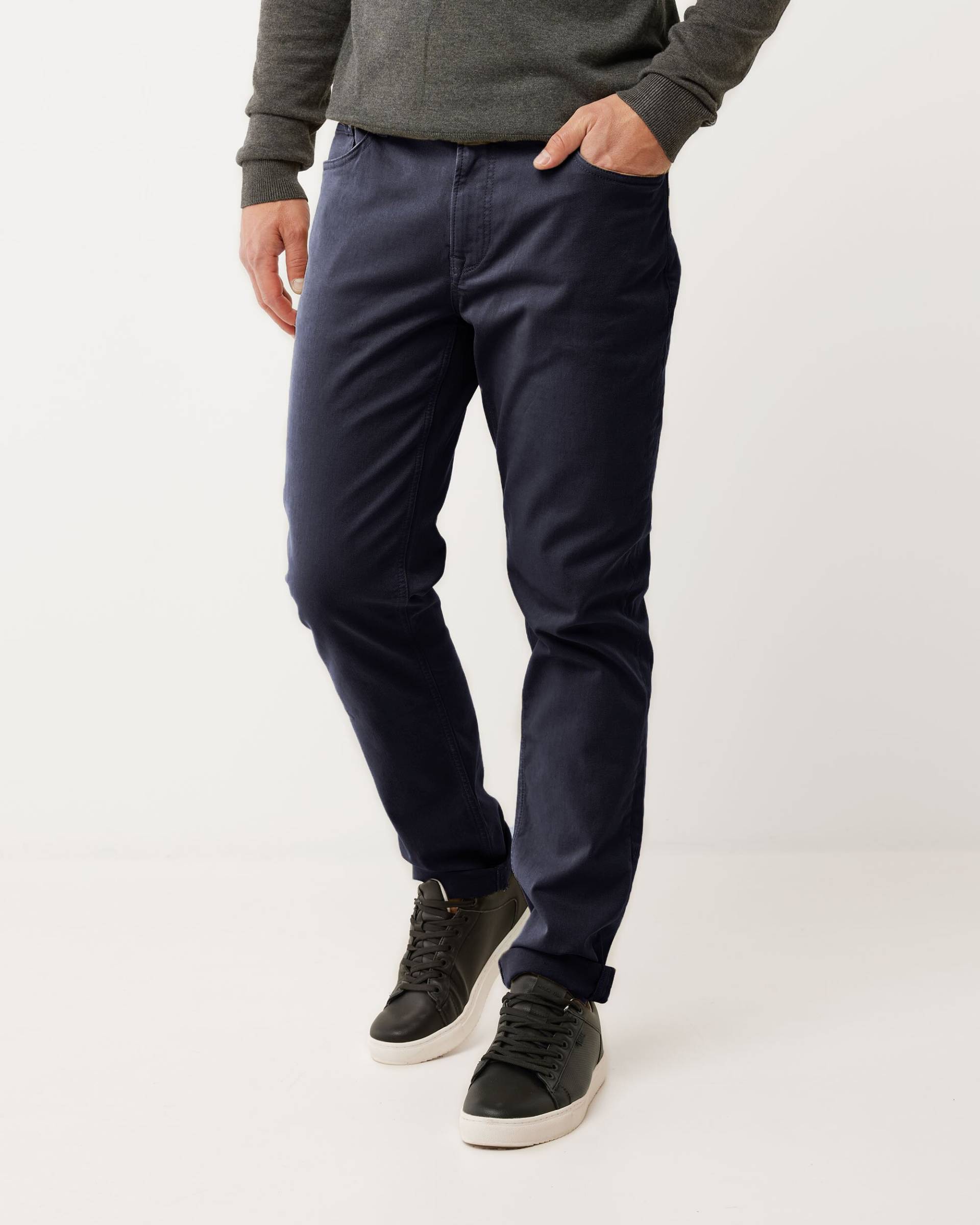 Steve Mid Waist Jeans Navy von Mexx