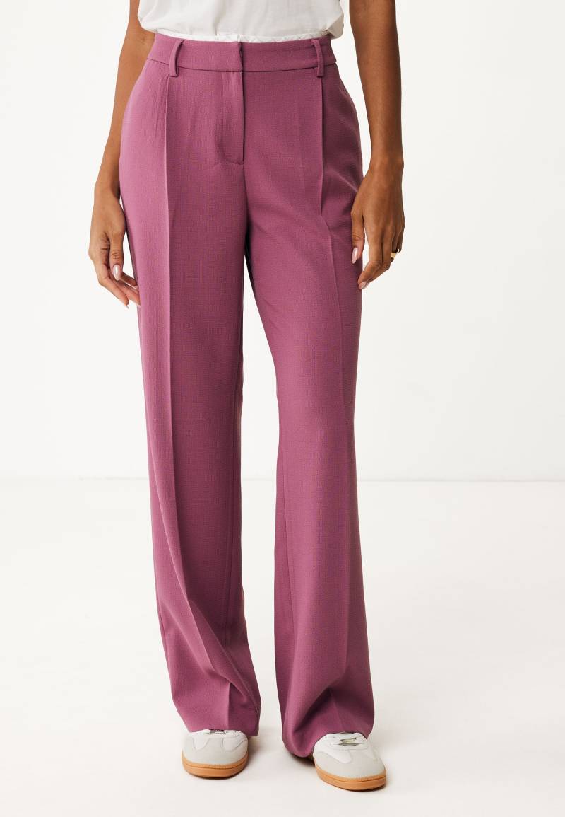 Straight Leg Mid Rise Pants Medium Mauve von Mexx
