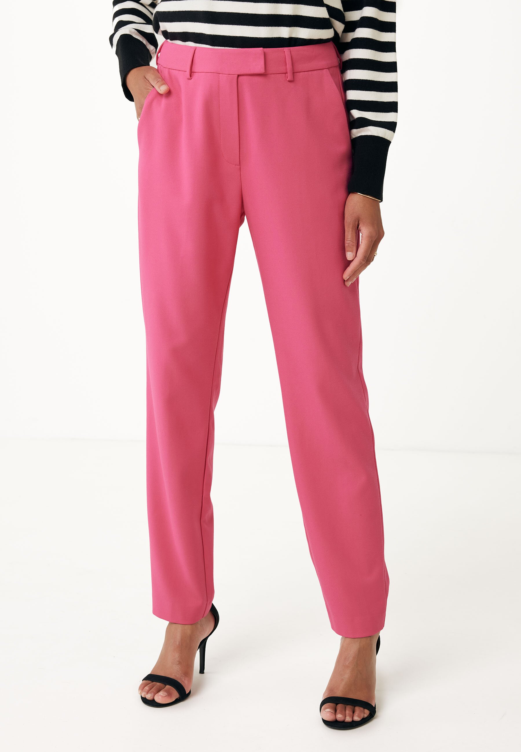 Straight Leg Pantalon Fuchsia von Mexx