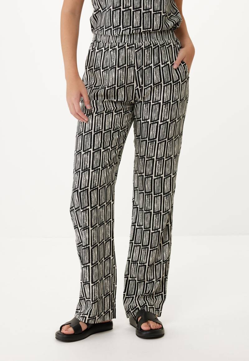 Straight Leg Pants All Over Print von Mexx