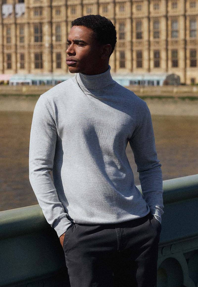 Pullover Meru Rollneck Hellgrau von Mexx