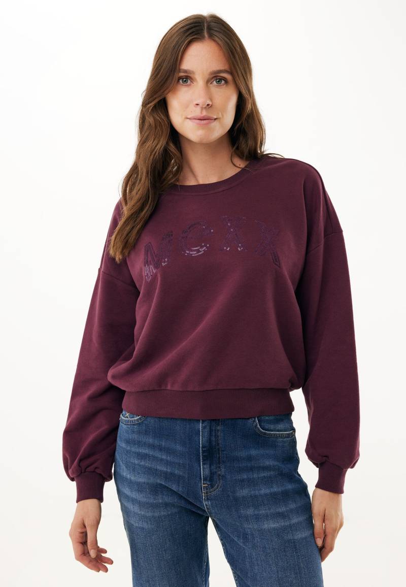 Sweater Oleander Relaxed Fit Dunkelrot von Mexx