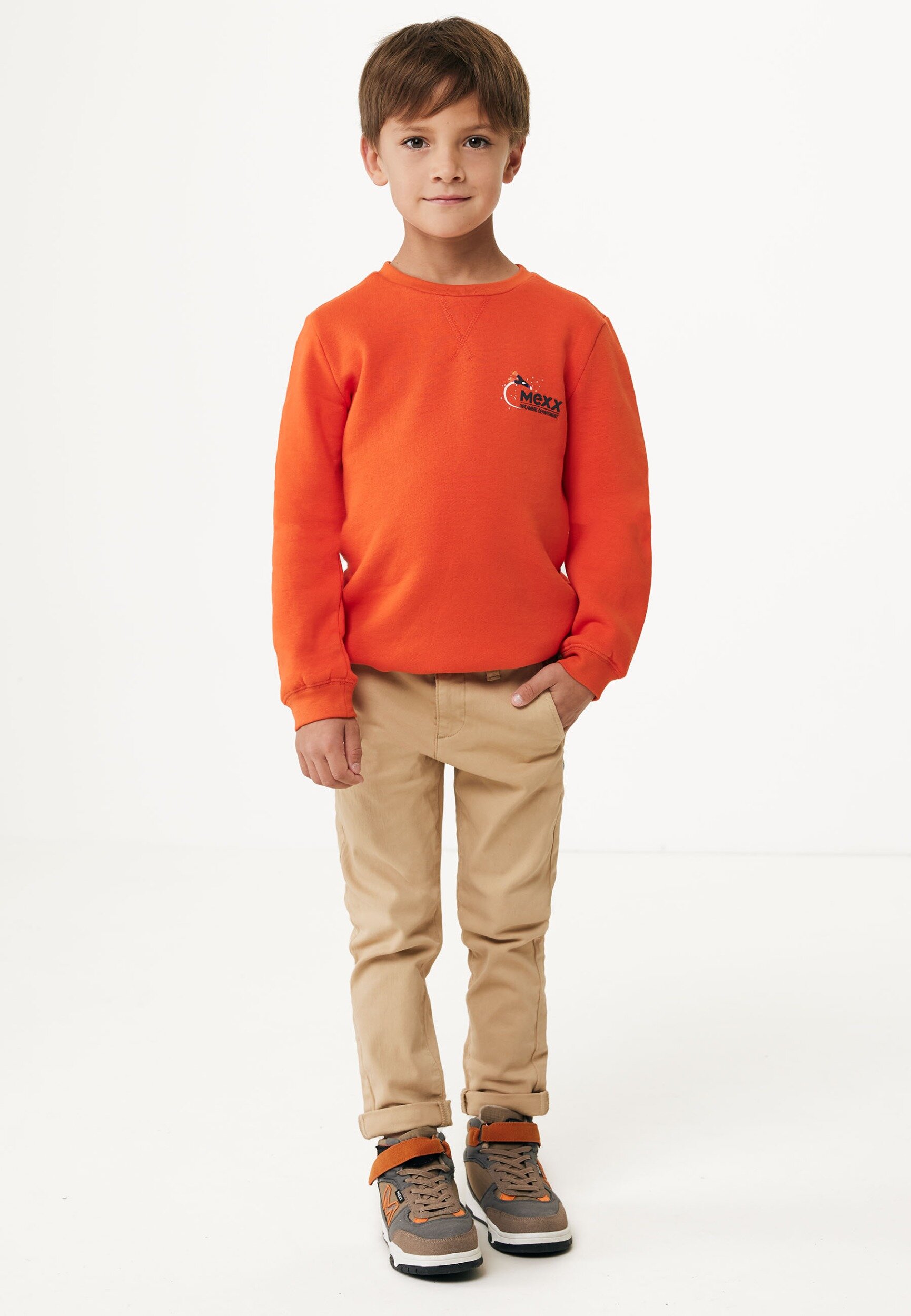 Sweater with artwork Orange von Mexx