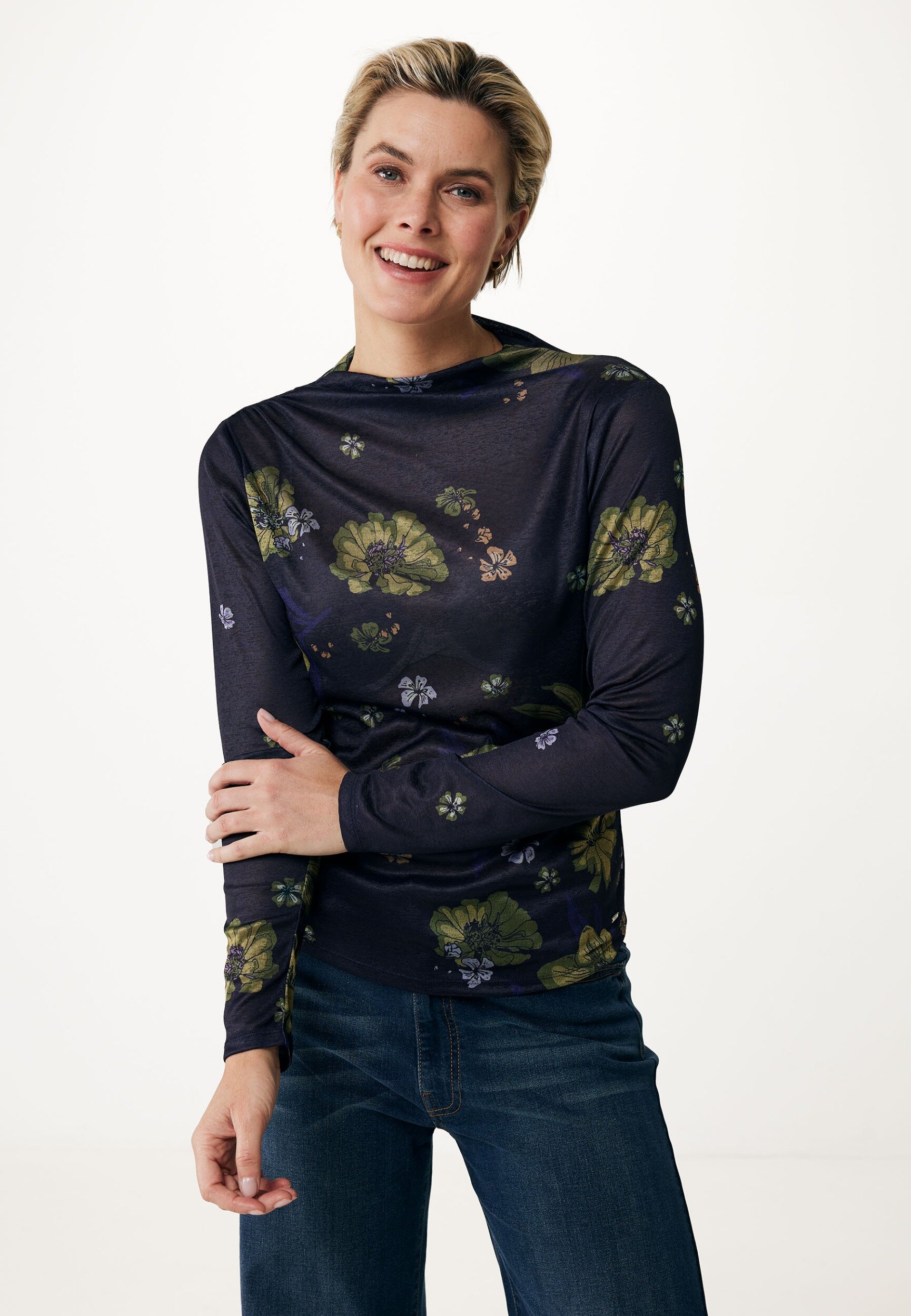 Top Mesh Dunkelblau Top Mesh Dunkelblau von Mexx