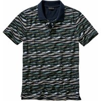 Mey & Edlich Herren Abstraktes Polo blau 56 von Mey & Edlich