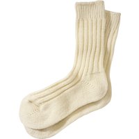 Mey & Edlich Herren Alpaka-Socke weiss 39-42 von Mey & Edlich