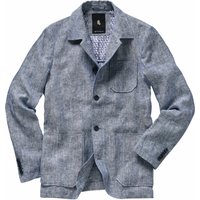 Mey & Edlich Herren Bauchgefühl-Leinenanzug-Jacke hellblau 102 von Mey & Edlich