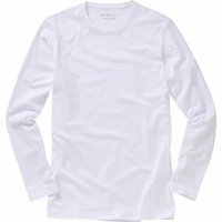 Mey & Edlich Herren  Benchmark Rundhals Langarm weiss 48 von Mey & Edlich