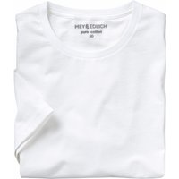 Mey & Edlich Herren Benchmark-Shirt Rundhals Doppelpack weiß XXL von Mey & Edlich