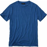 Mey & Edlich Herren Relaxtes Shirt blau 54 von Mey & Edlich